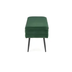 VELVA bænk - Mørkegrøn / Sort