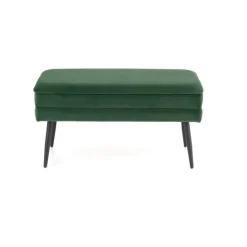 VELVA bænk - Mørkegrøn / Sort