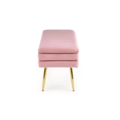 VELVA bænk - Rosa velour