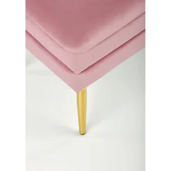 VELVA bænk - Rosa velour