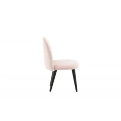 Velvet Børnestol - Sort og Pink