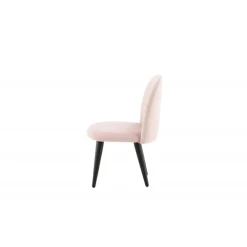 Velvet Børnestol - Sort og Pink