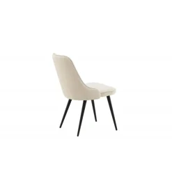 Velvet Deluxe Spisebordsstol - Beige