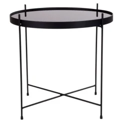 Venezia Sofabord Sort Ø48