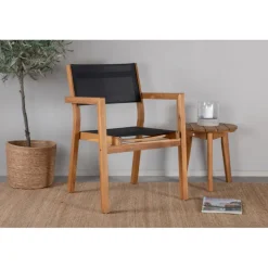 Venice Stol - Sort,Natur