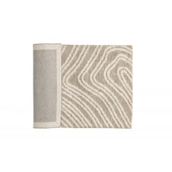 Vera Tæppe - Beige og Ivory