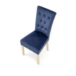 VERMONT Spisebordsstol, Honningeg / Mørkeblå Monolith 77