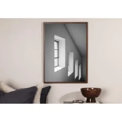 Vinduesplakat - Sort og Hvid