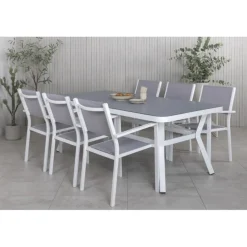 Virya e Loungesæt - Havemøbelsæt - Grå,Hvid