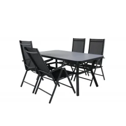 Virya e Loungesæt - Havemøbelsæt - Sort,Grå