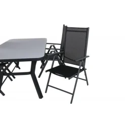 Virya e Loungesæt - Havemøbelsæt - Sort,Grå