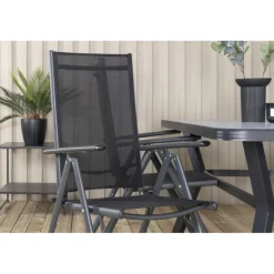 Virya e Loungesæt - Havemøbelsæt - Sort,Grå