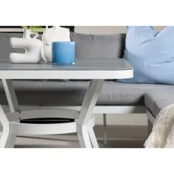 Virya Have Hjørnesofa Sæt - Grå,Hvid