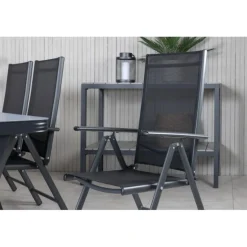 Virya Loungesæt - Havemøbelsæt - Sort,Grå