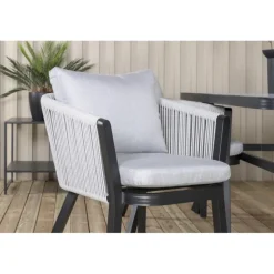 Virya Loungesæt - Havemøbelsæt - Sort,Grå