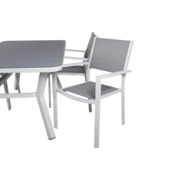 Virya Loungesæt - Havemøbelsæt - Grå,Hvid
