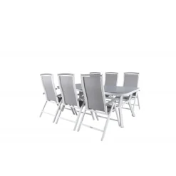 Virya Loungesæt - Havemøbelsæt - Grå,Hvid