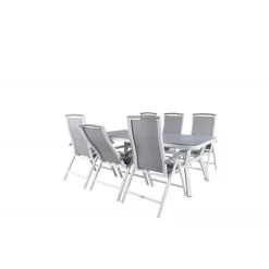 Virya Loungesæt - Havemøbelsæt - Grå,Hvid