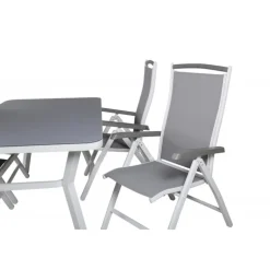 Virya Loungesæt - Havemøbelsæt - Grå,Hvid