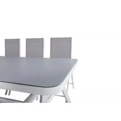 Virya Spisestuesæt - Grå,Hvid