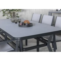 Virya t Loungesæt - Havemøbelsæt - Sort,Grå