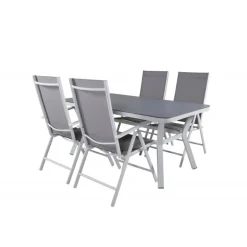 Virya t Loungesæt - Havemøbelsæt - Grå,Hvid