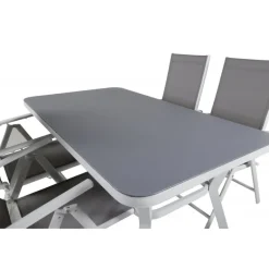 Virya t Loungesæt - Havemøbelsæt - Grå,Hvid