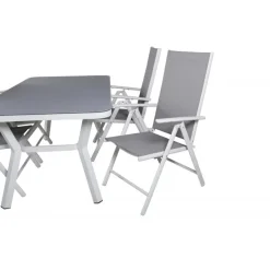 Virya t Loungesæt - Havemøbelsæt - Grå,Hvid