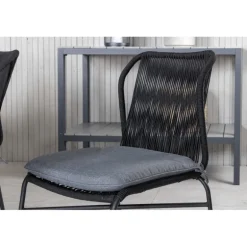 Virya t Loungesæt - Havemøbelsæt - Sort,Grå