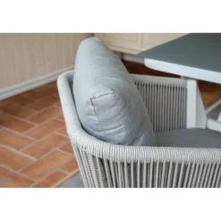 Virya t Loungesæt - Havemøbelsæt - Grå,Hvid