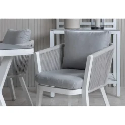 Virya t Loungesæt - Havemøbelsæt - Grå,Hvid