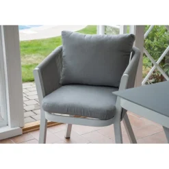 Virya t Loungesæt - Havemøbelsæt - Grå,Hvid