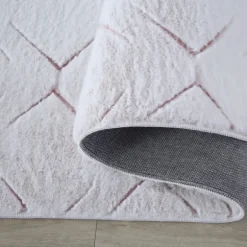 Vision Kortluvet tæppe Skandinavisk - Rosa