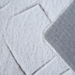 Vision Kortluvet tæppe Skandinavisk - Beige