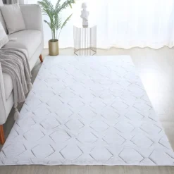 Vision Kortluvet Tæppeløber Skandinavisk - Beige