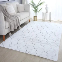 Vision Kortluvet Tæppeløber Skandinavisk - Sølv