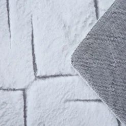 Vision Kortluvet Tæppeløber Skandinavisk - Sølv