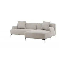 Viskan 3 personers Sofa - Sort og Lysegrå