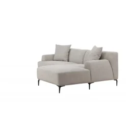 Viskan 3 personers Sofa - Sort og Lysegrå