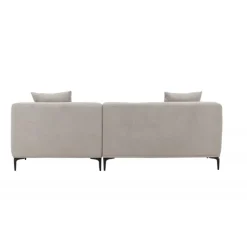 Viskan 3 personers Sofa - Sort og Lysegrå