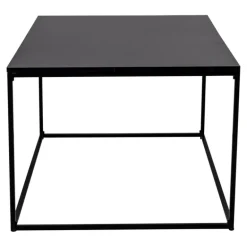 Vita Sofabord Sort 90 x 60 cm