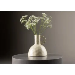 Vivi Vase - Beige og Sort