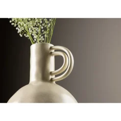 Vivi Vase - Beige og Sort