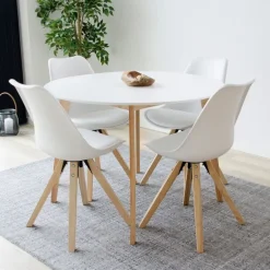 Vojens Spisebord Hvid