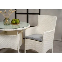 Volta Rundt Loungesæt - Havemøbelsæt - Grå,Hvid