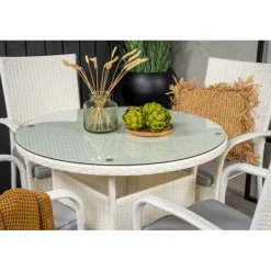 Volta Rundt Loungesæt - Havemøbelsæt - Hvid