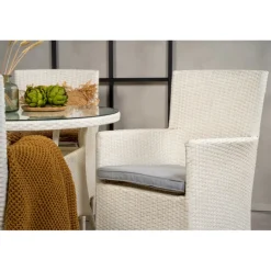 Volta Rundt Loungesæt - Havemøbelsæt - Grå,Hvid