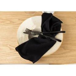 Wabi Sabi Serviet - Sort