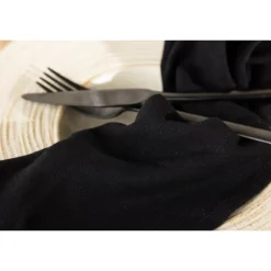 Wabi Sabi Serviet - Sort