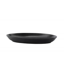 Wabi Sabi Tallerken - Sort